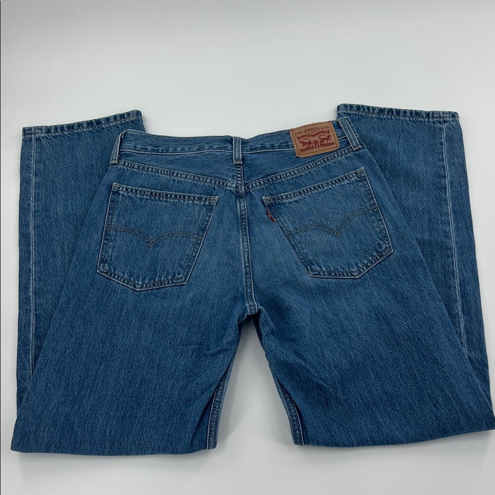 Levis low pro‎ straight Classic Blue Women's Jeans capsule staple wardrobe 26 - Picture 11 of 11